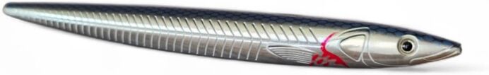 Sixty Lures Crazy Cuda 23g-Shiny Minnow