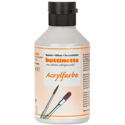 buttinette Acrylfarbe in verschiedenen Farbtönen, 250 ml