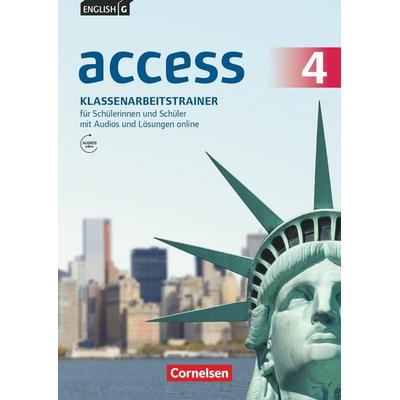 English G Access Band 4: 8. Schuljahr - Allgemeine Ausgabe - Klassenarbeitstrainerr mit Audios und Lösungen online und Lerntipps, Taschenbuch von