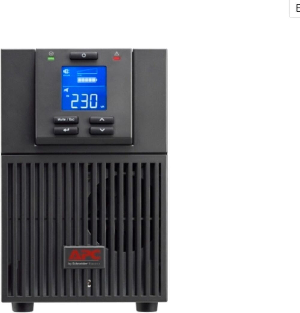 APC Easy UPS On-Line UPS-systeem Tower-model 2000 VA 1800 Watt Zwart