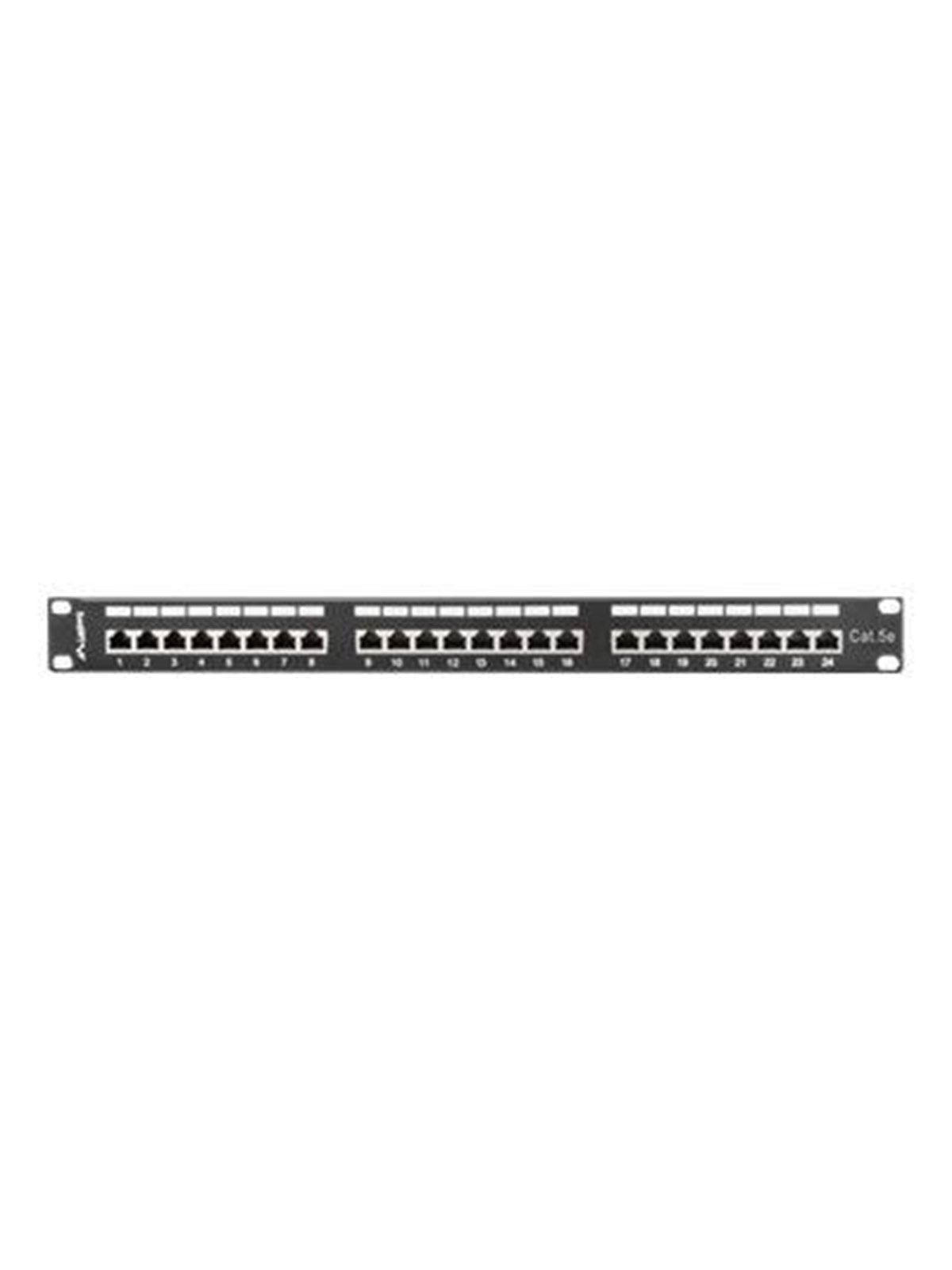 Lanberg PPS5-1024-B - patch panel - 1U - 19"