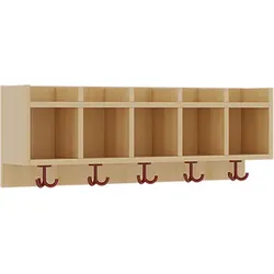 einfache Garderobenablage
