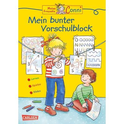 Conni Gelbe Reihe (Beschäftigungsbuch): Mein bunter Vorschulblock, Taschenbuch von Hanna Sörensen, Carlsen, 978-3-551-18264-7