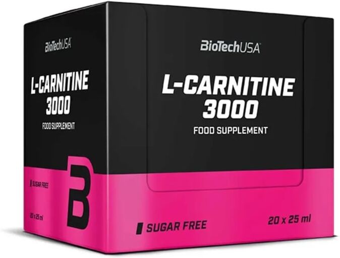 Biotech USA L-CARNITINE 3000 - 20 x 25ml Limão