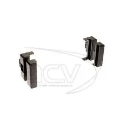 ACV 291320-01 1-DIN Radiohalterung Audi A4, A6, A8 Radioblende schwarz Rubber...