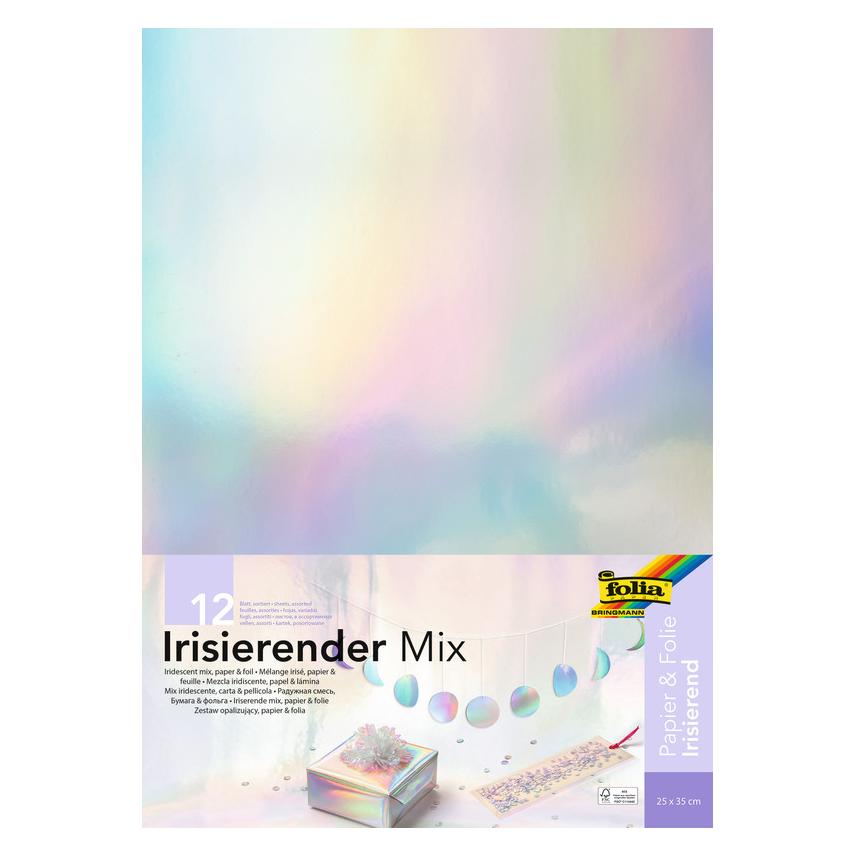 Folia Irisierender Mix (120 g/m², 1x) (31249)