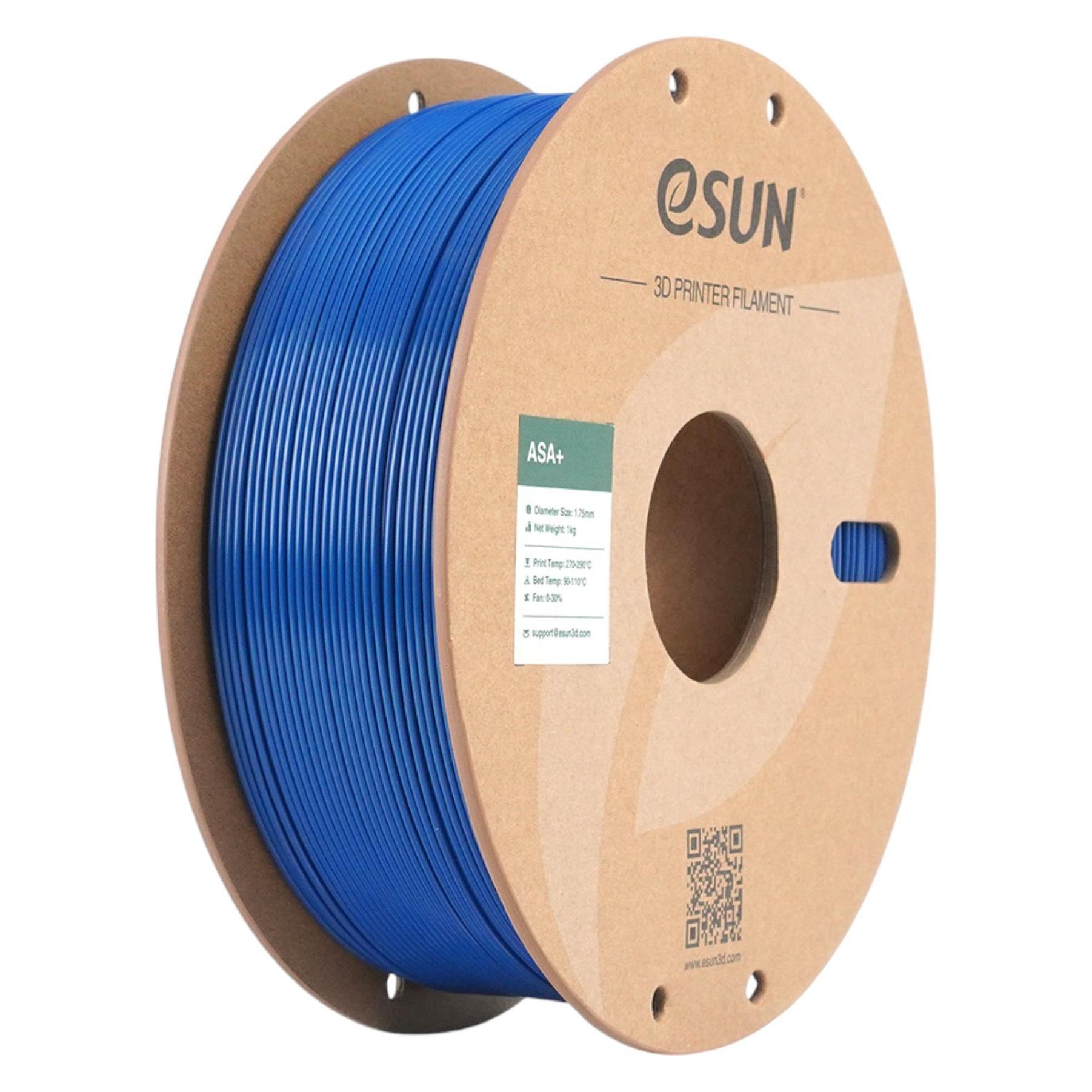 eSUN ASA+ 1,75mm BLUE 1kg (ASA, 1000 g, 1.75 mm) (ASA+P175U1)