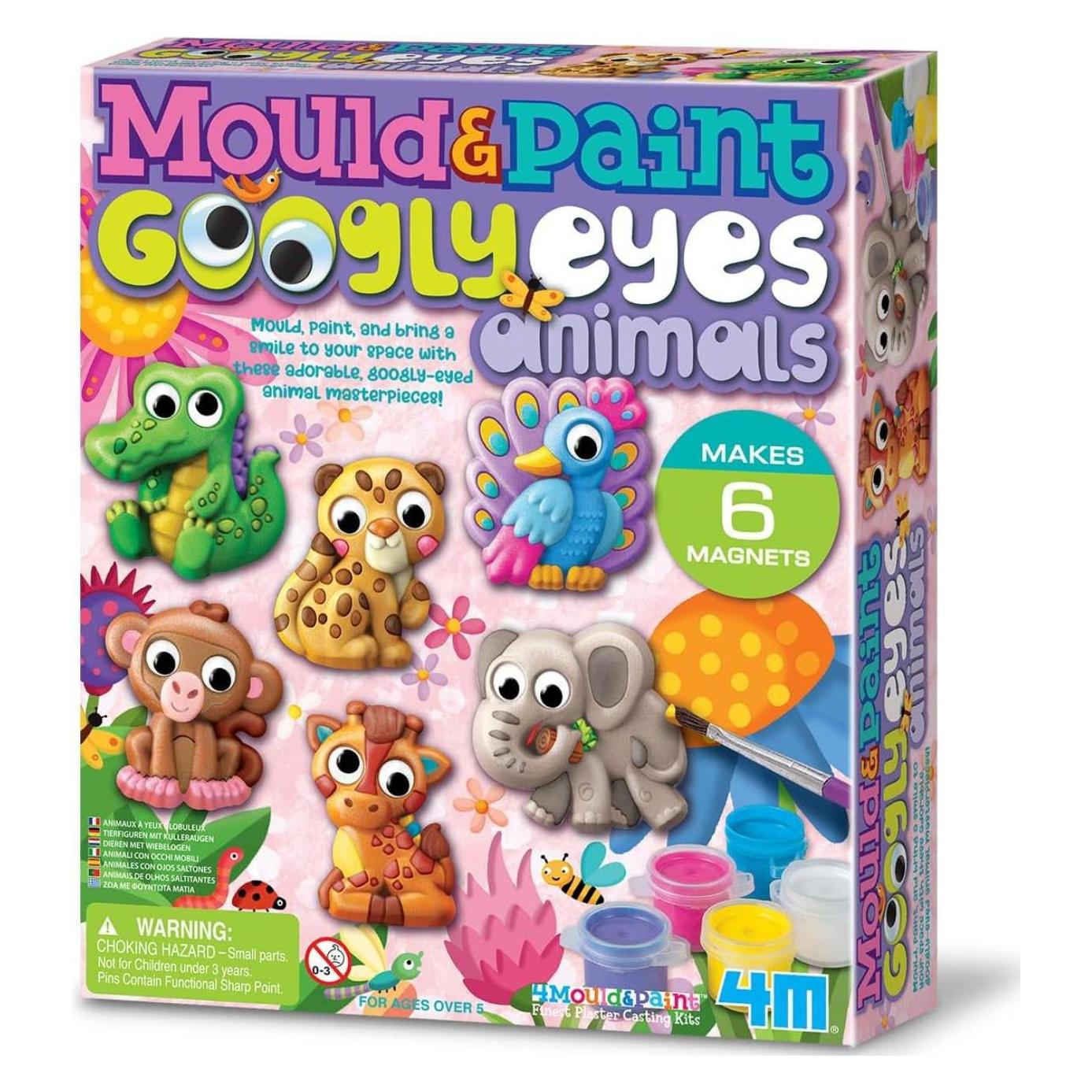 4M Googly Eyes-Tiere formen und malen (00-04800)