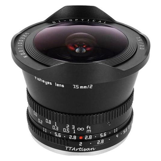 TTArtisan 7.5 mm f/2.0 (Sony E, APS-C / DX) (A31B-E)