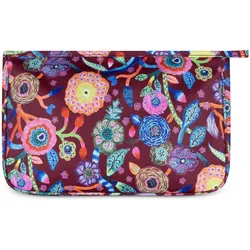 Oilily Pieternella stripe Kosmetiktasche 28 cm, Necessaire, Braun
