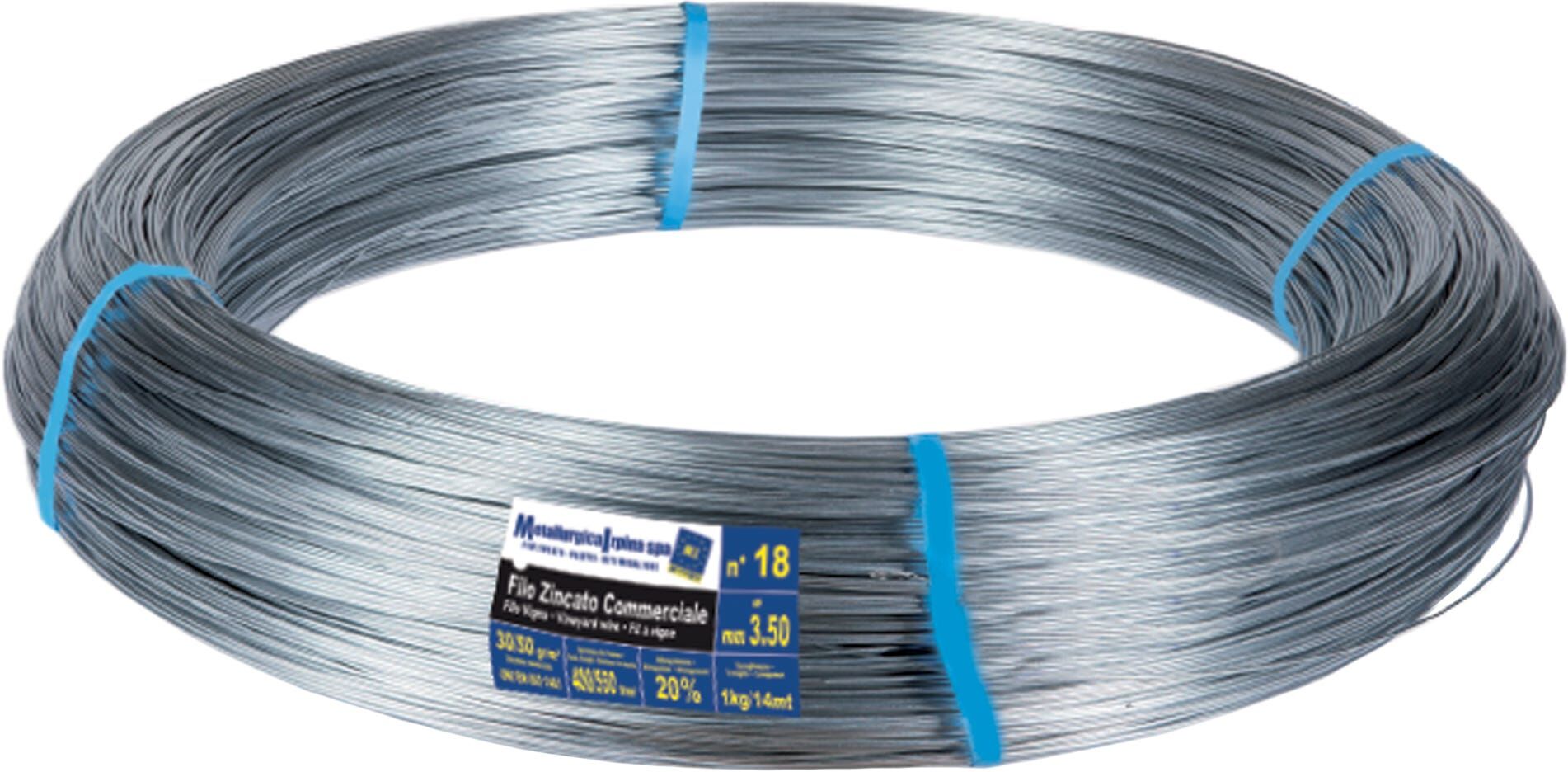 Metallurgica Irpina MATASSA FILO COTTO ZINCATO 14 10 kg 2,2 mm