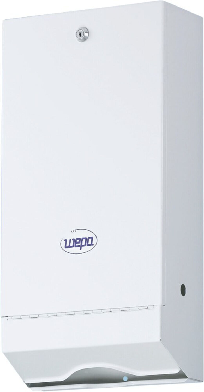 WEPA Handtuchspender 55X26,5X13cm Metall weiß ; E/D/E (330070)