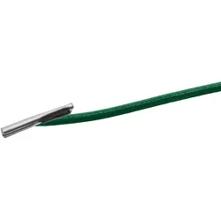 100 Gummizugschnüre mit 2 Splinten grün | 420 mm, Kunststoff, Kautschuk