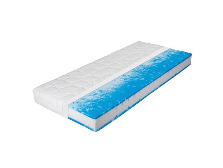 BeCo Matratze 160x200 cm Duo Gel Comfort Komfortschaummatratze H3, Oeko-TEX Standard 100, Testsieger in Haus & Garten: SEHR GUT 1,3 (Heft 01/2019), Made in Germany, 100 Nächte Testschlafen