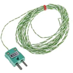 RS PRO Type K IEC 1/0.2mm Thermocouple+Plug 5m, Automatisierung