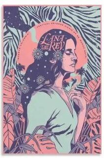Inspire Essentials Lana Del Rey Aesthetic Canvas Poster Vintage Music Album Wall Art Decor 13 xl