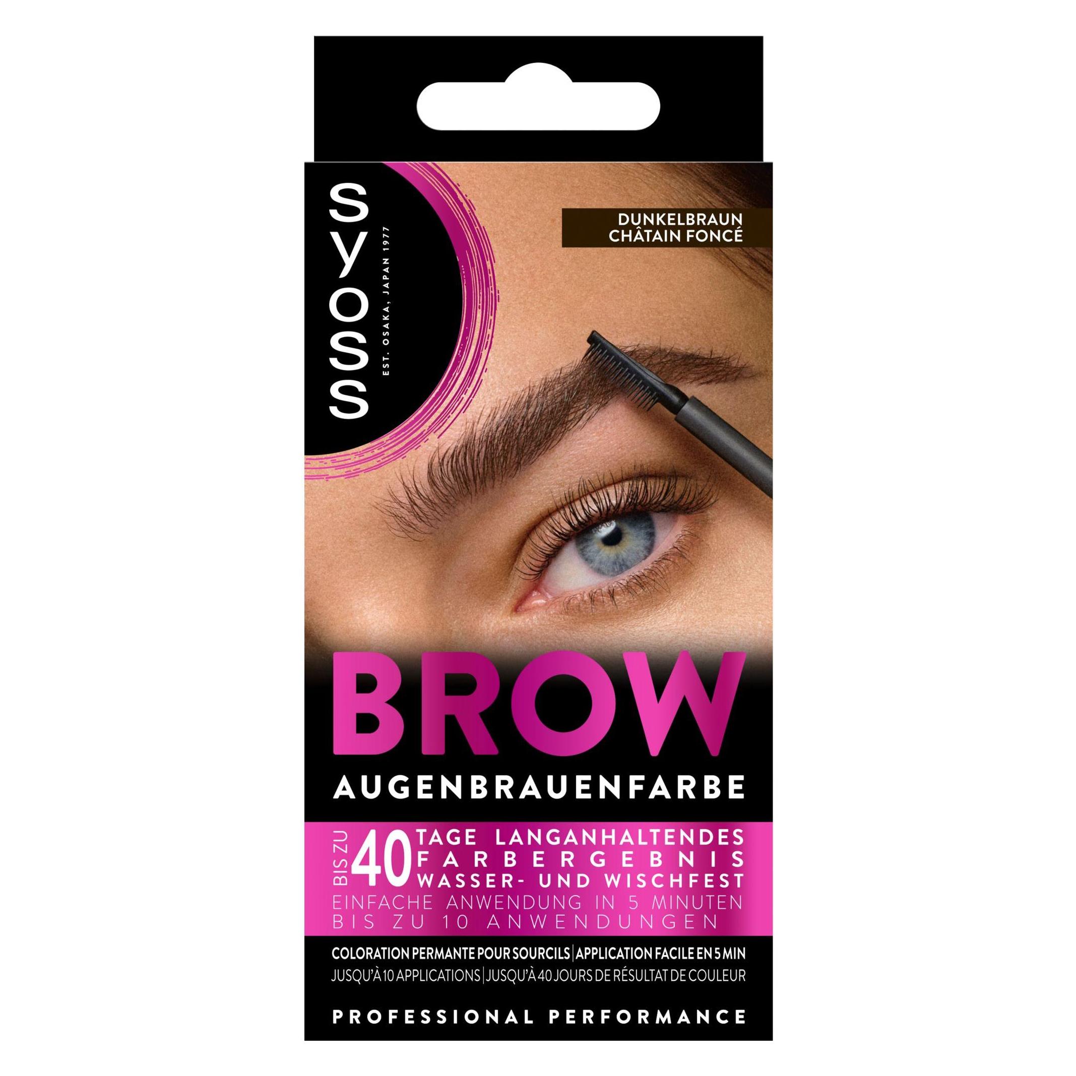 Syoss Augenbrauen-Kit (Dunkelbraun) (7660099)