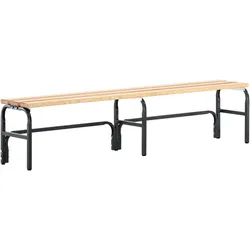 Sypro, Werkstattschrank, Umkleidebank für Trockenräume ohne Lehnen (35 cm, 10 cm)