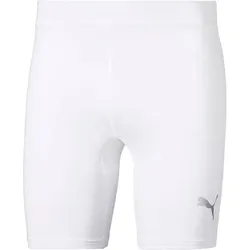 PUMA Herren Tight LIGA Baselayer Short Tight, Größe XXL in Weiß Weiß