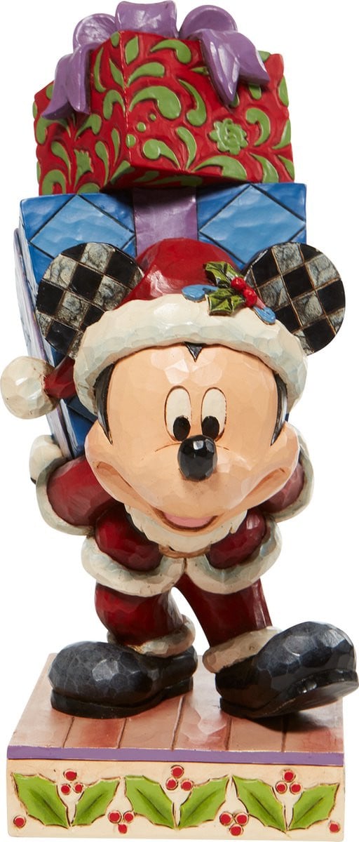 Disney Traditions Here Comes Old St. Mick Mickey Mouse Kerstbeeld