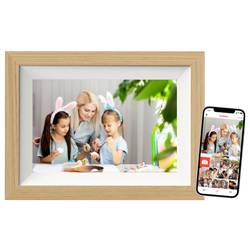 Braun Phototechnik DigiFrame 10W WiFi Digitaler WiFi-Bilderrahmen 25.7 cm 10.1 Zoll EEK: C (A - G) 1280 x 800 Pixel 32 GB Buche 21268