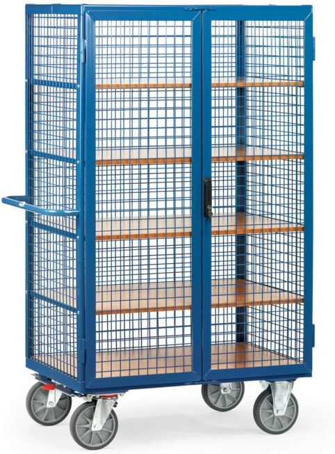 fetra Fourgon 5392 avec ridelles grillagées - charge max. 750kg pneus TPE (5392)