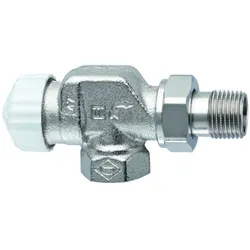 Heimeier Thermostatventil V-exakt II 371002000 Axial, 1/2", Rotguss vernickelt