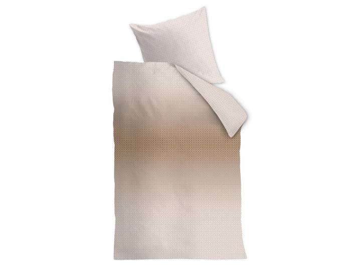 Novel Bettwäscheset, Sandfarben, Textil, 160x210 cm, Heimtextilien, Bettwäsche, Bettwäsche, Satin Bettwäsche