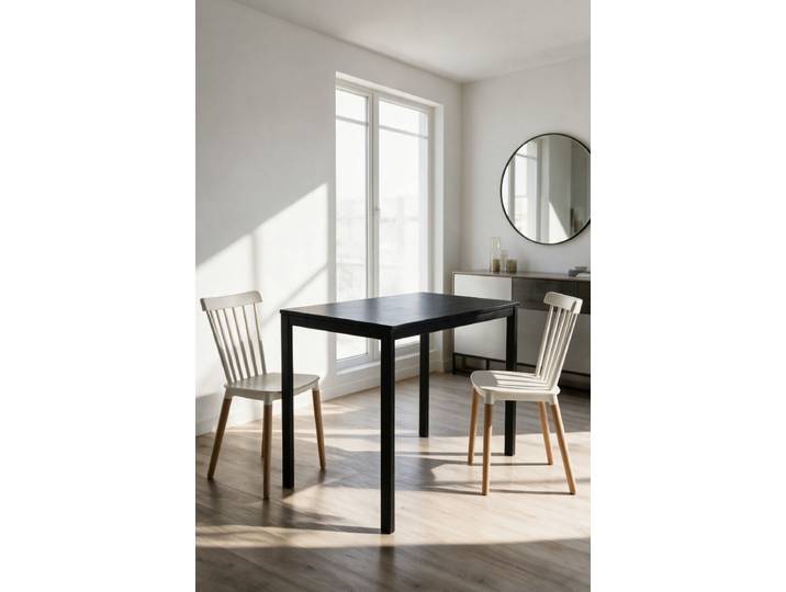Dino Ausziehbarer Tisch 120-180 cm - Schwarz
