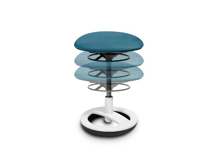 Kinderhocker TOPSTAR Sitness Bobby , blau (petrol), Hocker, Kinderhocker