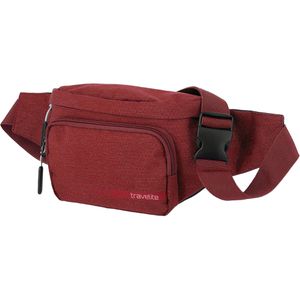 Travelite Bauchtasche Kick Off, aus Polyester, rot, 5 Liter, Breite 30cm, 3 Fächer