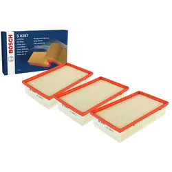 3x Luftfilter BOSCH F 026 400 287 für Seat VW Audi Skoda Cupra Leon ST A3 Limousine