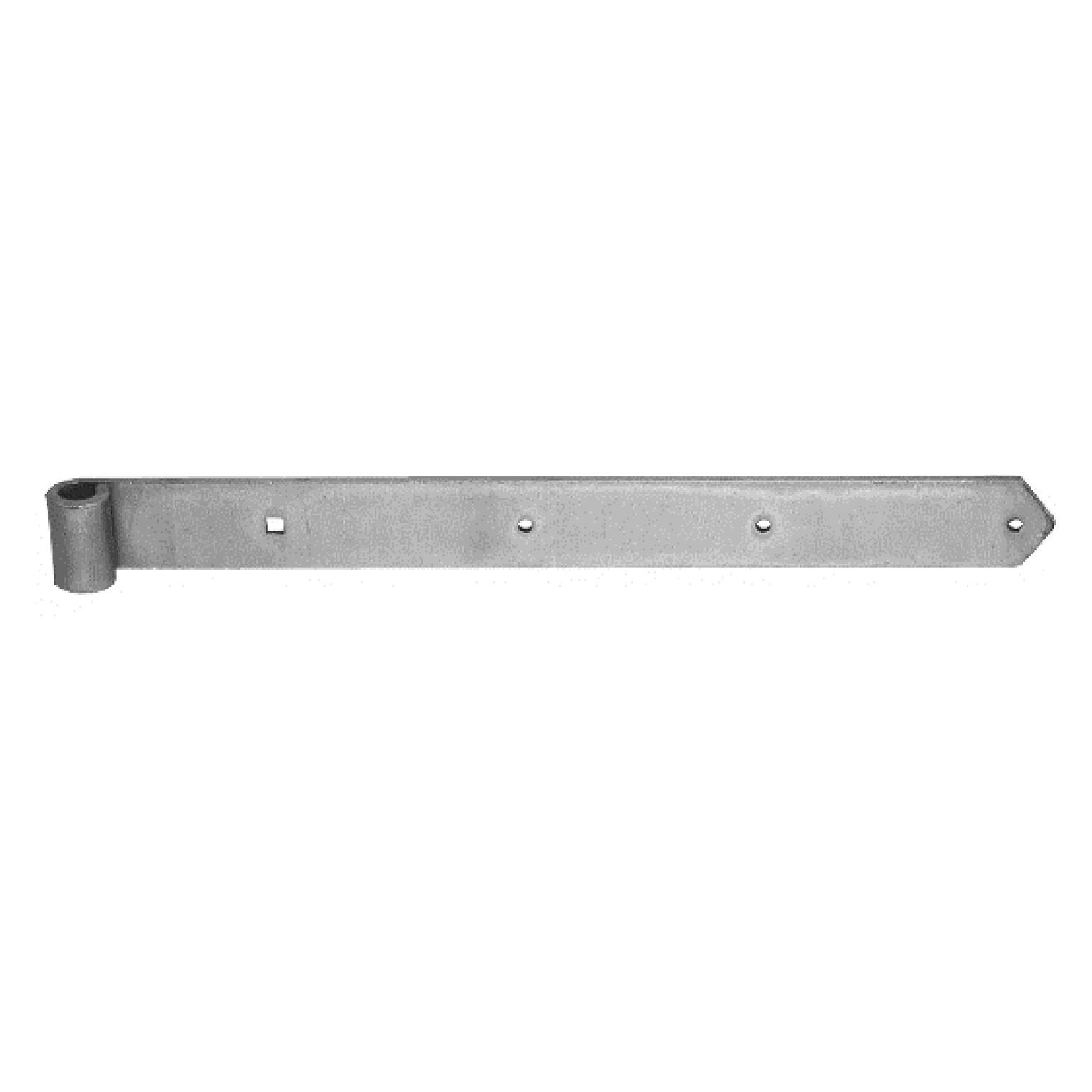 Magni Pollmann Baubeschläge 1043000 Ladenband Rolle Ø 10 mm, Länge 300 mm, hell verzinkt, 2 Stück (229606)