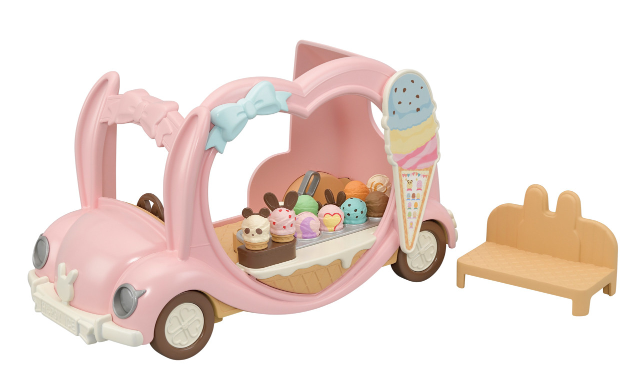 Sylvanian Families The Traveling Ice Cream Man 5651 Roze