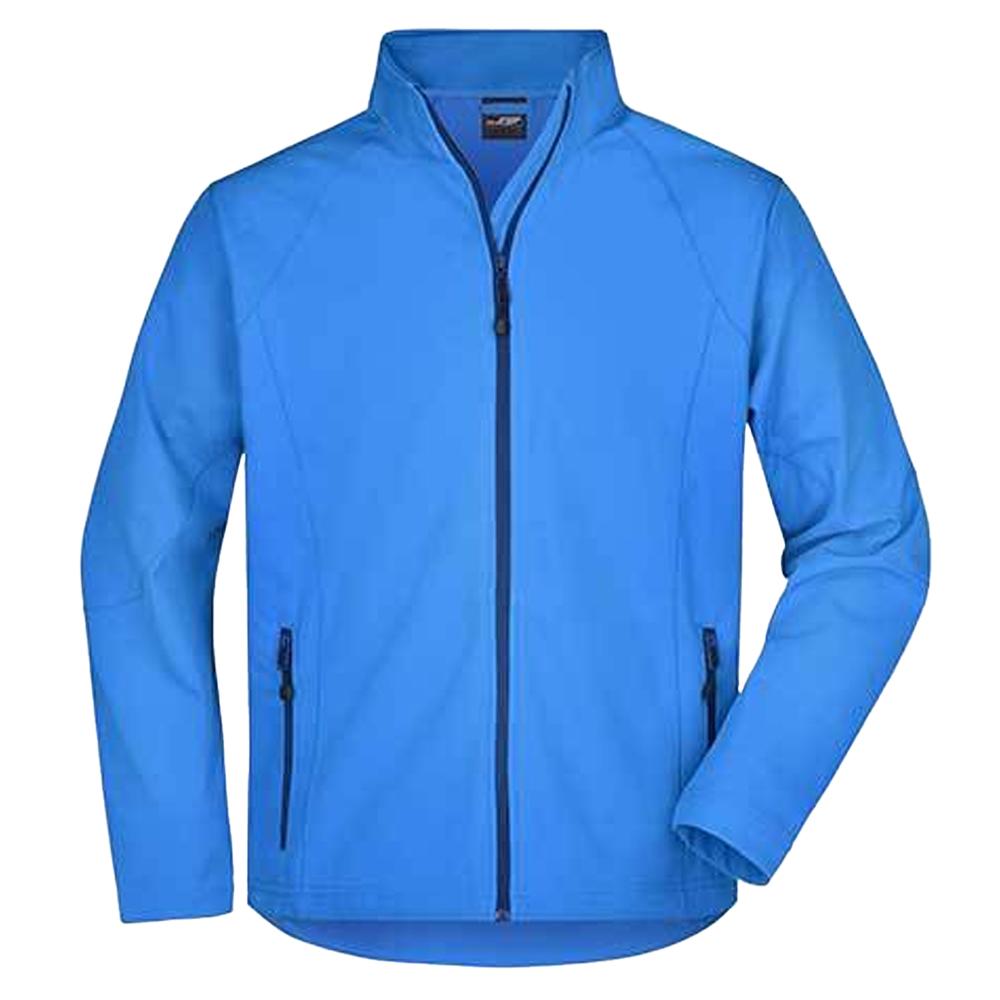 James Bond - Softshelljacke für Herren (Azurblau)