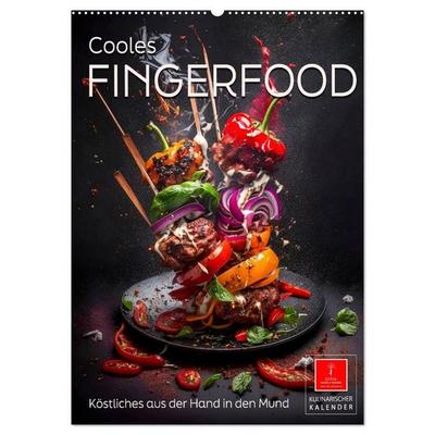 Cooles Fingerfood (Wandkalender 2027 DIN A2 hoch), CALVENDO Monatskalender