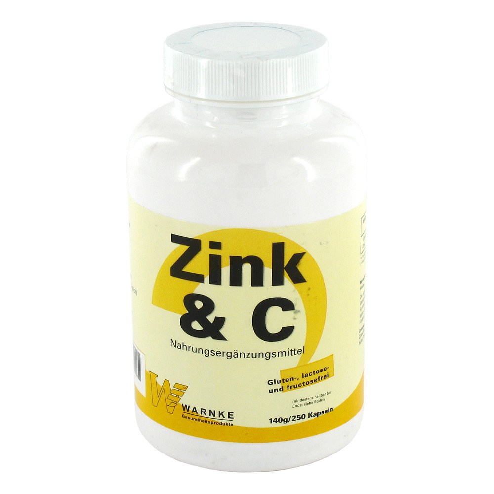 Warnke Vitalstoffe GmbH Zink & C Kapseln 03863606