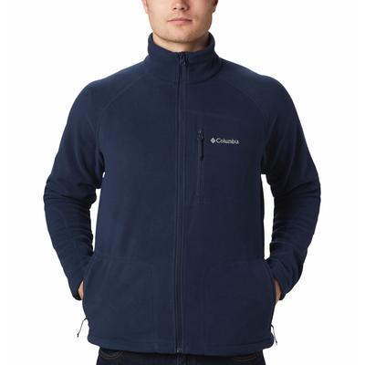 Fleecejacke COLUMBIA "Fast Trek II Full Zip Fleece", Herren, Gr. L, blau (marine), Fleece, Obermaterial: 100% Polyester, normal, hoch geschlossener Ausschnitt, abgerundeter Saum, Jacken Fleecejacke, mit hochschließendem Kragen, atmungsaktiv, schnell...