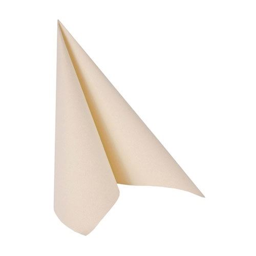 PAPSTAR Servietten champagner 3-lagig 20,0 x 20,0 cm 50 St.