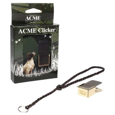 ACME - Clicker No. 470 with Leather Wrist - Hundezubehör Gr One Size gold