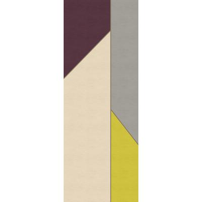Fototapete LIVING WALLS "Walls by Patel Geometry Panel 1", beige (bunt), B:1m L:2,7m, Vlies, Tapeten, Vlies, Wand, Schräge