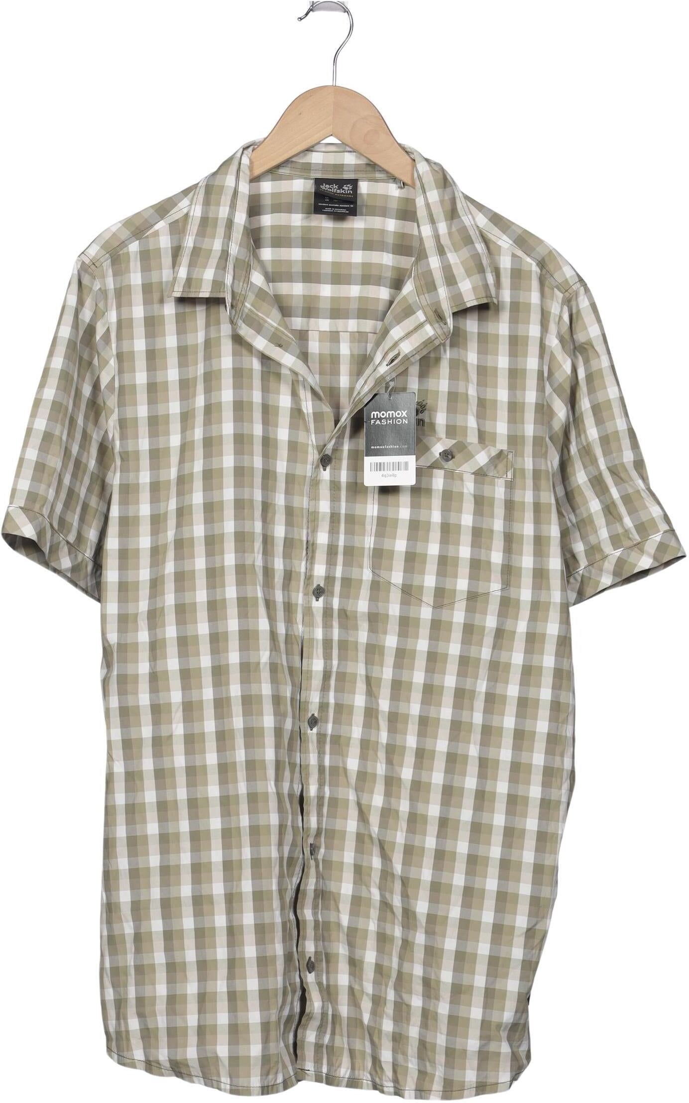 Jack Wolfskin Herren Hemd, Grün, Gr. Xxl, Synthetik - Second Hand