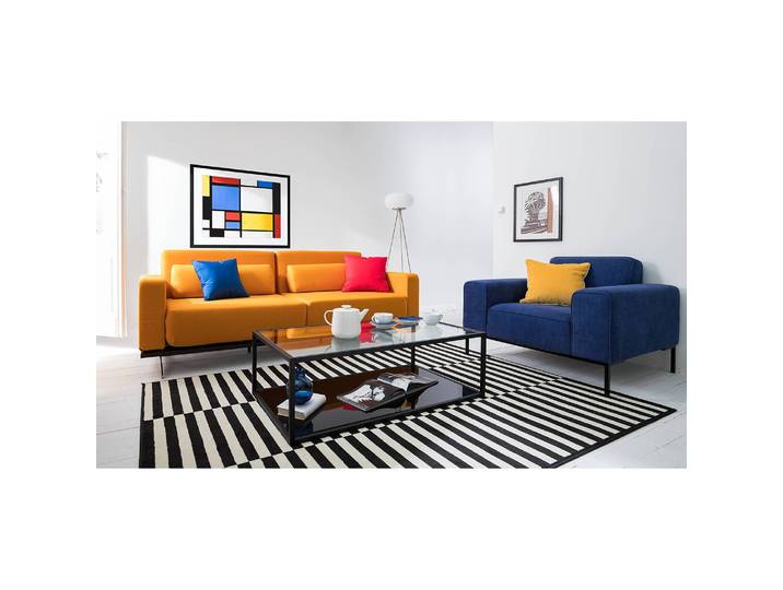 Housse de coussin Tahiti Rouge/Rouge 46 x 46cm Tissu mélangé