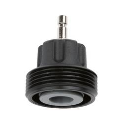 KS Tools 150.1944 Kühlsystem-Adapter M62 x 3,0, schwarz