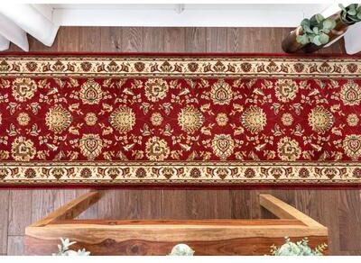 Well Woven Custom Size Runner Timeless Abbasi Traditional Stair Rug
