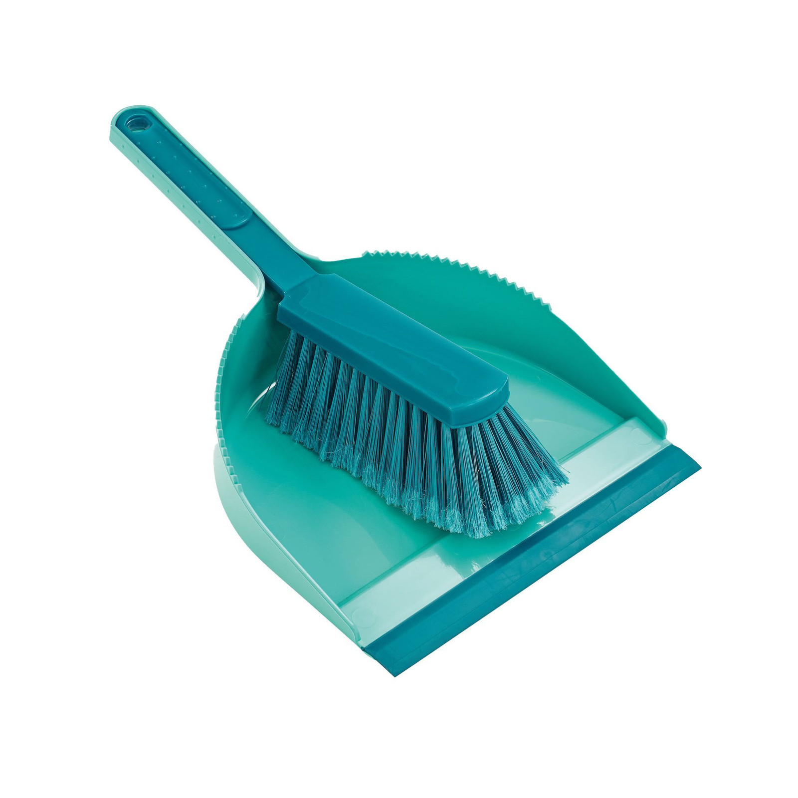 Leifheit Classic Stoffer en Blik met gespleten borsteleinden en extra lange rubberen lip
