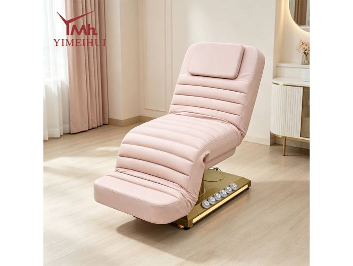 Lit de beauté électrique intelligent pour esthéticienne, SPA, traitement des cils, mobilier de salon