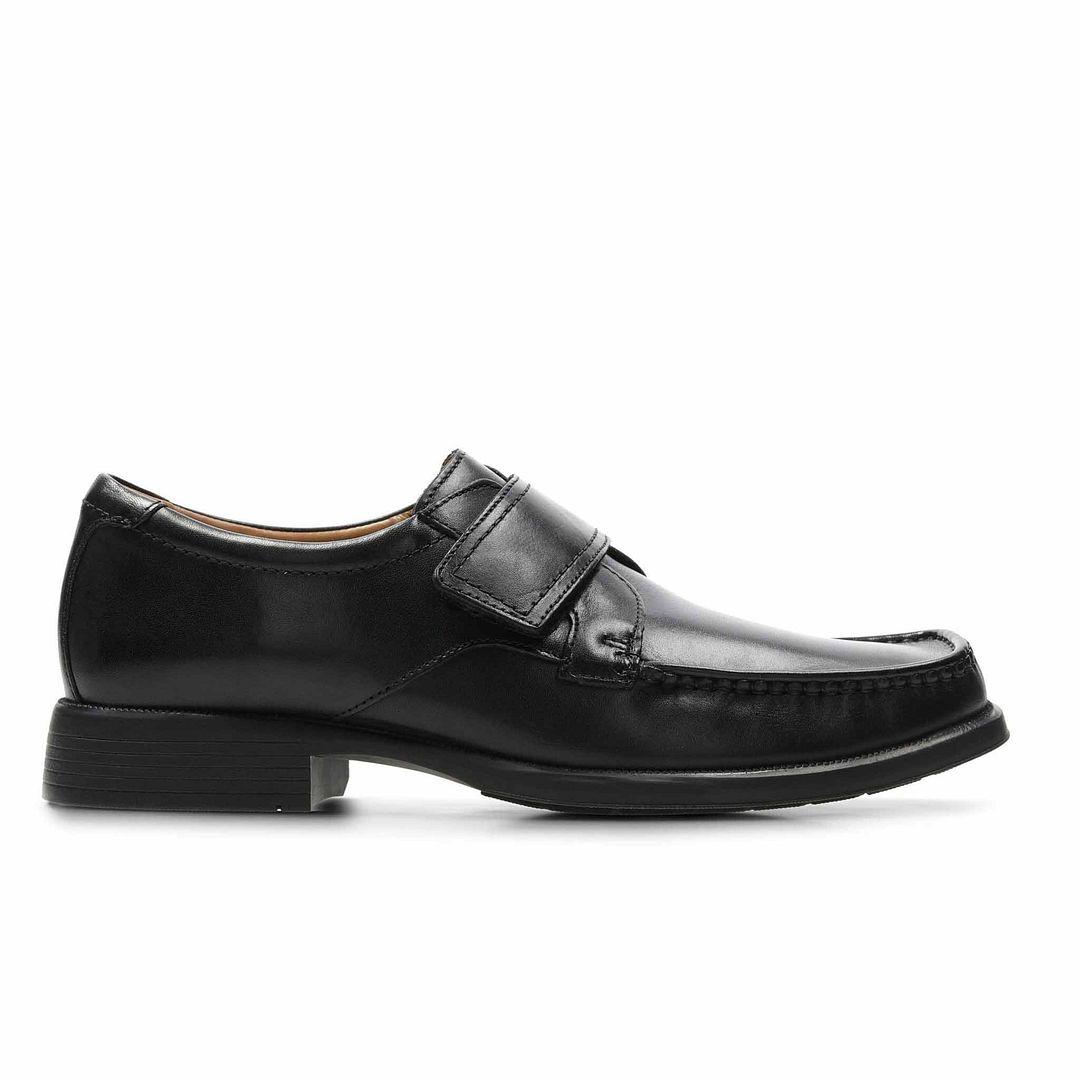 Clarks Huckley Roll herenschoenen zwart
