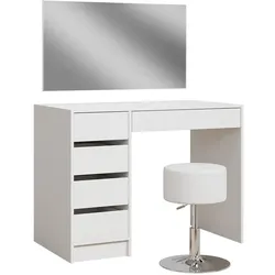 Vicco, Schminktisch, Thalia mit Hocker (100 x 50 x 75.50 cm)