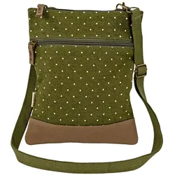 Crossbag Pünktchen oliv 315